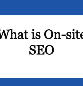 What is onsite seo