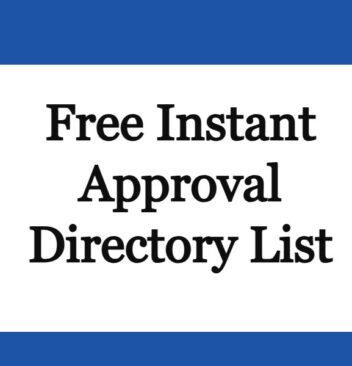 Free Instant Approval Directory List for 2024-25