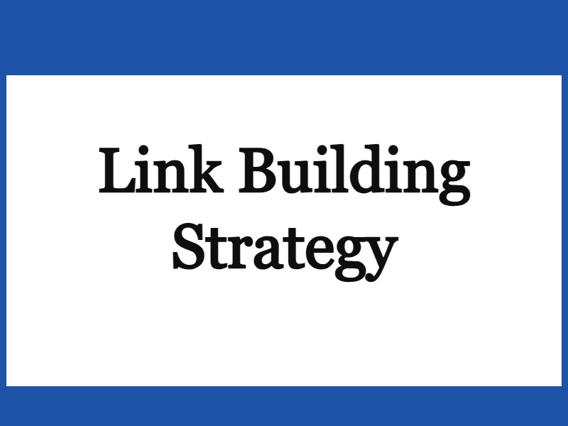 Link Building Strategy