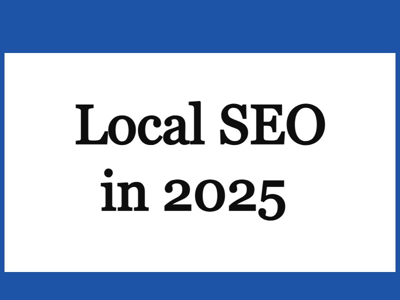 SEO for Local Businesses