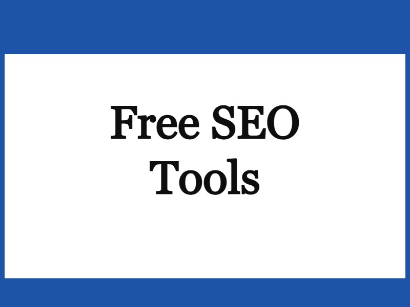 Free seo tools