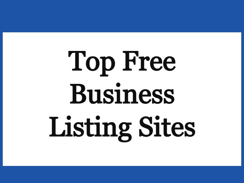 Top Free Business Listing Sites